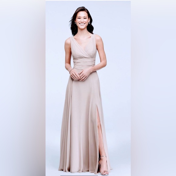 David’s Bridal Bridesmaid Dress in CINNAMON (DB Studios) - Picture 1 of 7